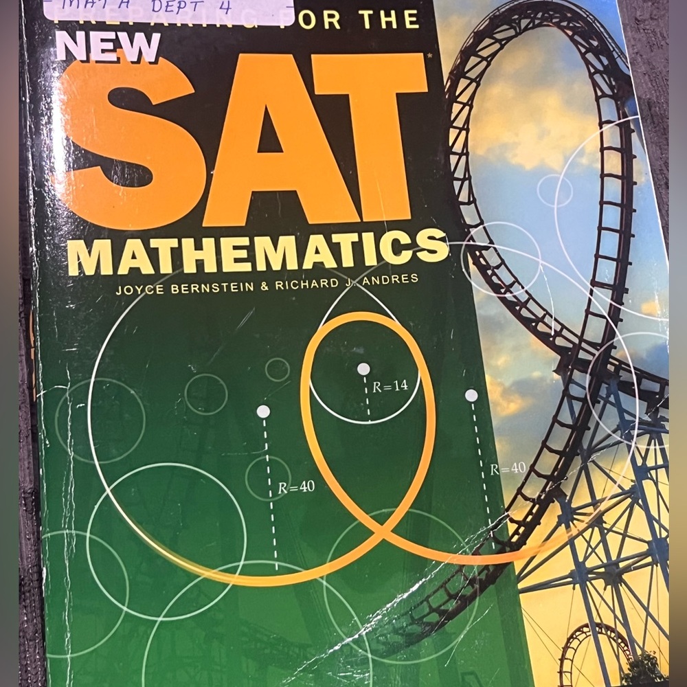 SAT MATH PREP BOOK